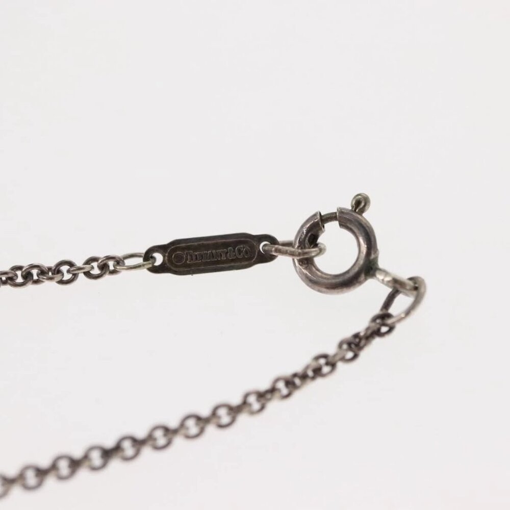 TIFFANY&Co. 1837 Concave Circle Necklace Ag925 Silver Auth SW1646 - Picture 14 of 14